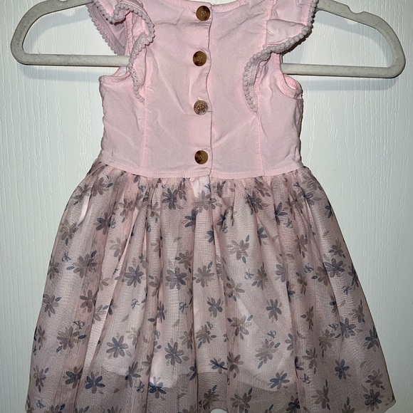 CALVIN KLEIN Little Girl's Floral Dress - Picture 4 of 10